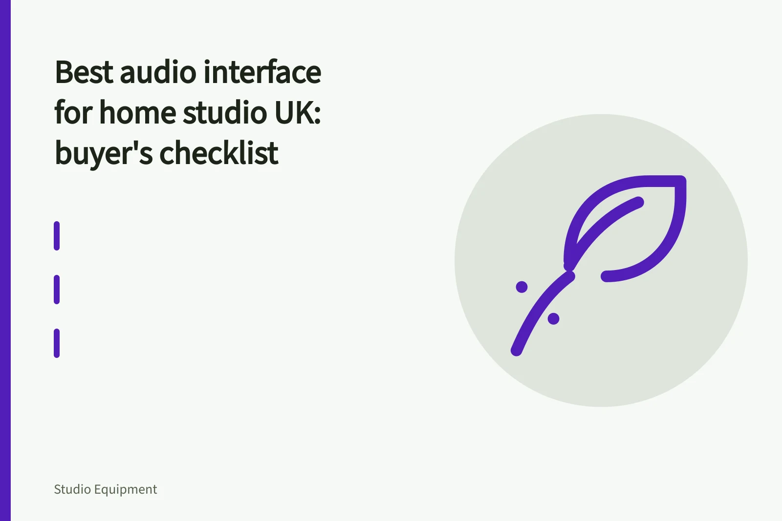 Audio interface with XLR and jack cables plugged in for home studio recording