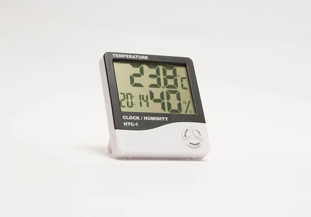 clock, hygrometer, electronic, humidity, temperature, hygrometer, hygrometer, hygrometer, hygrometer, humidity, humidity, humidity, humidity, humidity. A Bristol and South West England guide to damp-proof studio storage